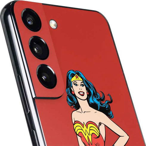 DC Comics Wonder Woman Classic Art Pose Galaxy S22 Plus Skin